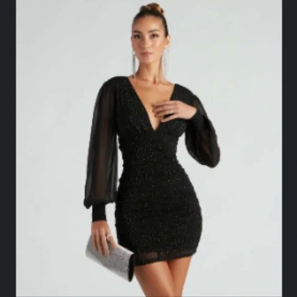 Windsor | Dresses | Windsor Mesh Rhinestone Party Dress | Poshmark Windsor | Dresses | Windsor Mesh Rhinestone Party Dress | Poshmark